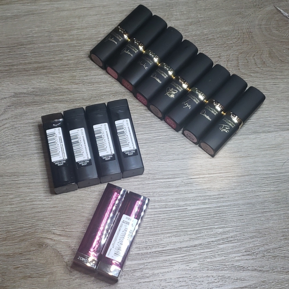 Lot of 14 NEW Maybelline and Loreal lip sticks